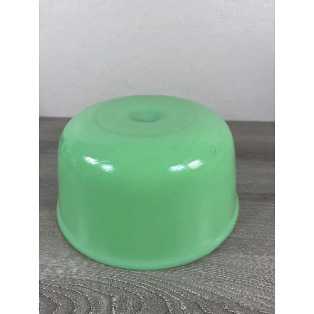 Vintage Unmarked Jadeite Jadite Green Milk Glass Mixing Bowl 9